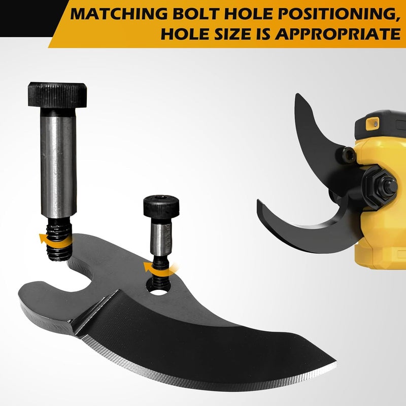 Methuker Pruner Blade Replacement for DEWALT DCPR320B/DCPR320D1 | Compatible Part N920015 | Pruning Shears Blade (Single Blade) - Image 3